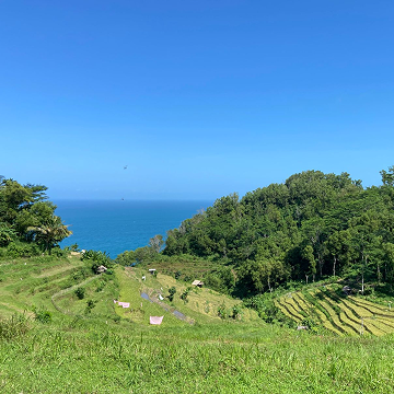 Scenic view of Kalipelus landscape